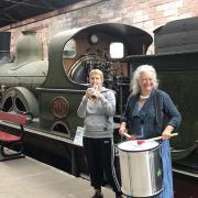Jilly and Julie at Stainmore Railway