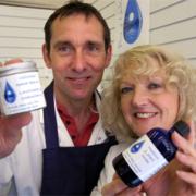 PURELY THE BEST: Iain and Sandra Blackburn from Pure Lakes Skin Care, who won the Green Business Award at last year’s business awards