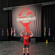 Emma competed in the a European strongman competition
