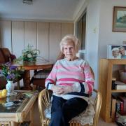 Betty Haslam lived independently until the last months of her life