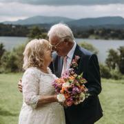 60-year-old Louise Kay married the 65-year-old Roy Sharples from Standish, in Wigan.