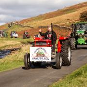 Tom Allan, a young farmer who passed away last year, was remembered by hundreds of tractors driving through south Cumbria