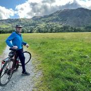 Michael Robinson has become a champion of car-free travel in Cumbria