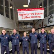 Appleby Fire Station raised over £300 for charity