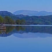 Coniston Water is a popular bathing site in the Lake District
