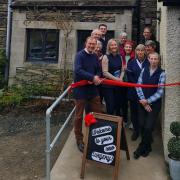 The opening of the new surgery in Haverthwaite