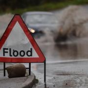 There are flood alerts in place across Morecambe Bay