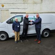 The van will be a massive help for the food bank
