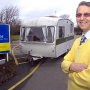 Caravan takes Silverdale businessman down memory lane