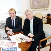 Tim Farron meets with Andrew Lansley