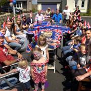 The street party at Holme