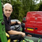 South Lakes Services grounds maintenance manager Paul Ronson
