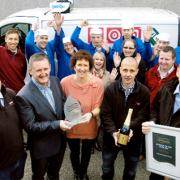 Celebrations at Business of the Year winner Lakes Speciality Foods