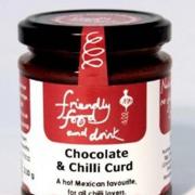 Chocolate and chilli curd