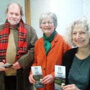 EdenSave ‘outreach’ volunteers in Kirkby Stephen are cashiers Ian Murray, Rosemary Turner and Gill Terry.