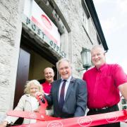 Queen's Guide to the Sands opens new post office at Grange