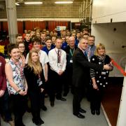 BAE Systems and Furness College officially open the Training Facility Superb (TFS) at the Channelside campus.