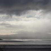 Morecambe Bay photographed from Grange 21.2.2015
