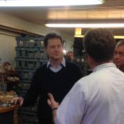 DEFIANT: Clegg vows to win more seats than expected