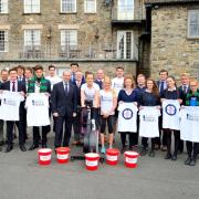 The Sedbergh School team of 24 included pupils from Year 11, 12 and 13, and 12 teachers including Headmaster Andrew Fleck