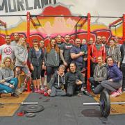 Competitors in the CrossFit Open