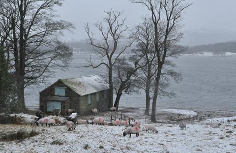Snow in the Lake District