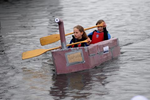 Low Wood boat race