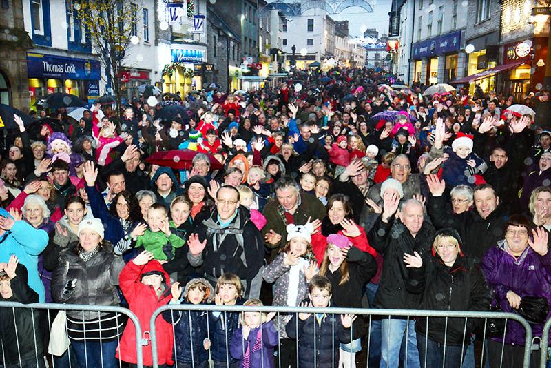 Kendal light switch on