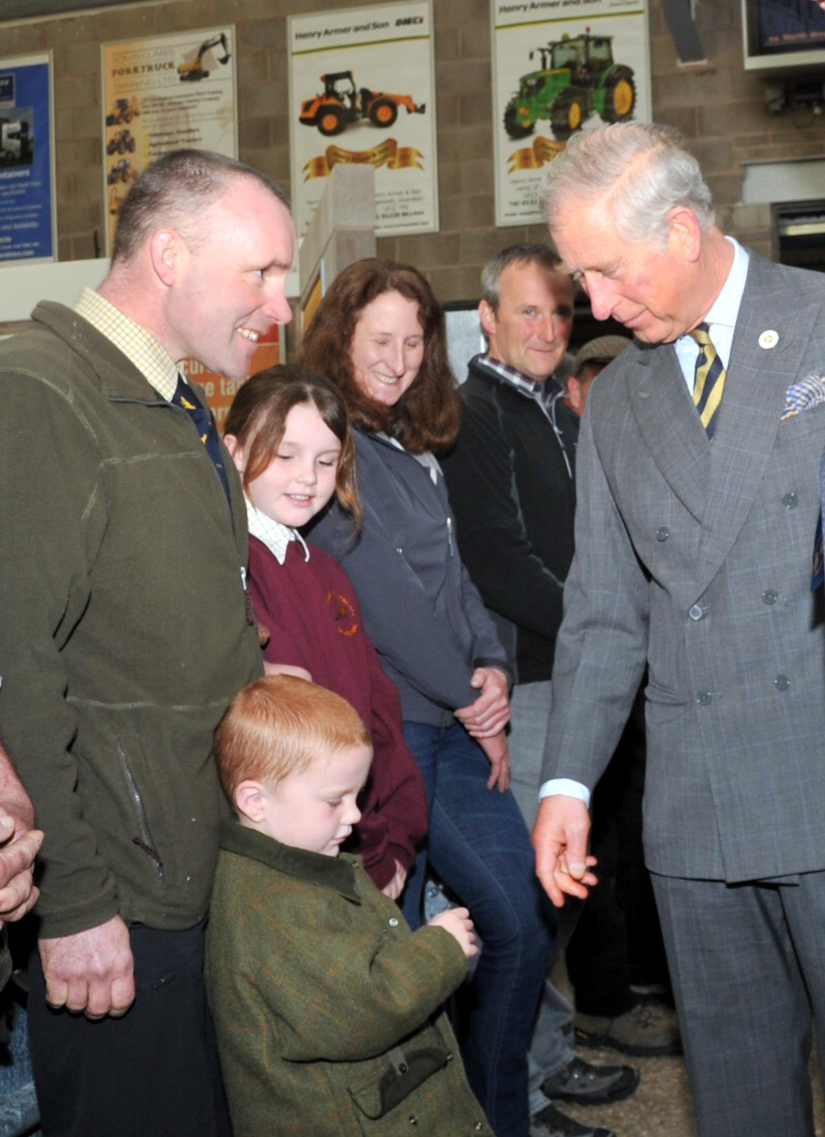 Prince Charles visit