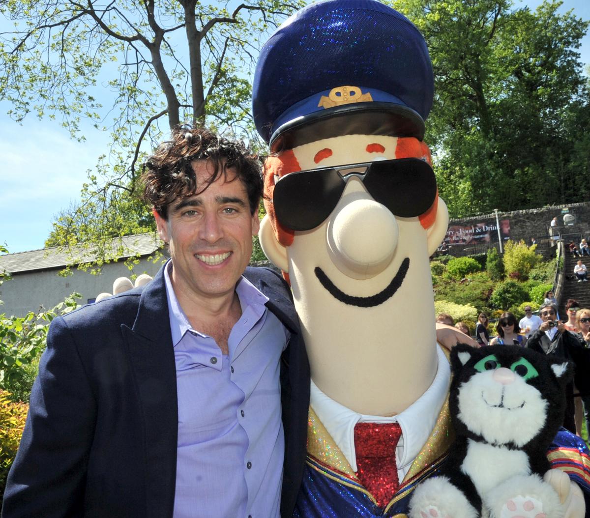 A Special gala screening of Postman Pat was held at The Brewery in Kendal. The voice of Postman Pat Stephen Mangan turned up to the days events.