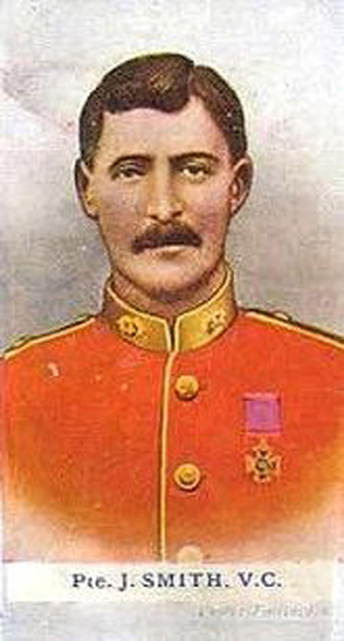 Victoria Cross winner James Alexander Smith, of Workington, who served with the Border Regiment