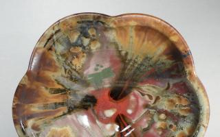 ART: A scalloped bowl