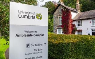 The University of Cumbria's Ambleside campus