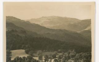 A historic image of Grasmere Sports fell race