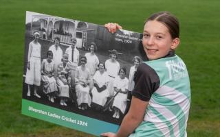 The Ulverston Ladies cricket team picture