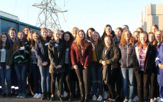 Local young female students urged to consider a career in science and engineering