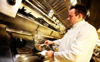 Justin Woods, head chef at The Castle Green Hotel, Kendal, and Greenhouse restaurant