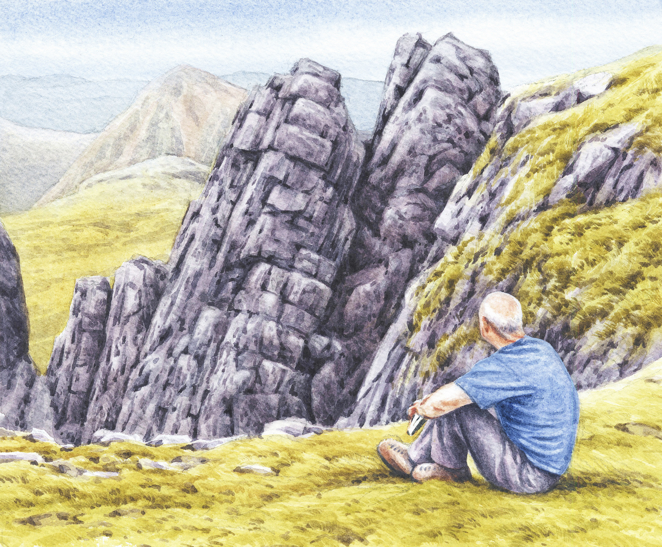 Artist recreates Wainwright's famous pictorial guides in colour - The Westmorland Gazette