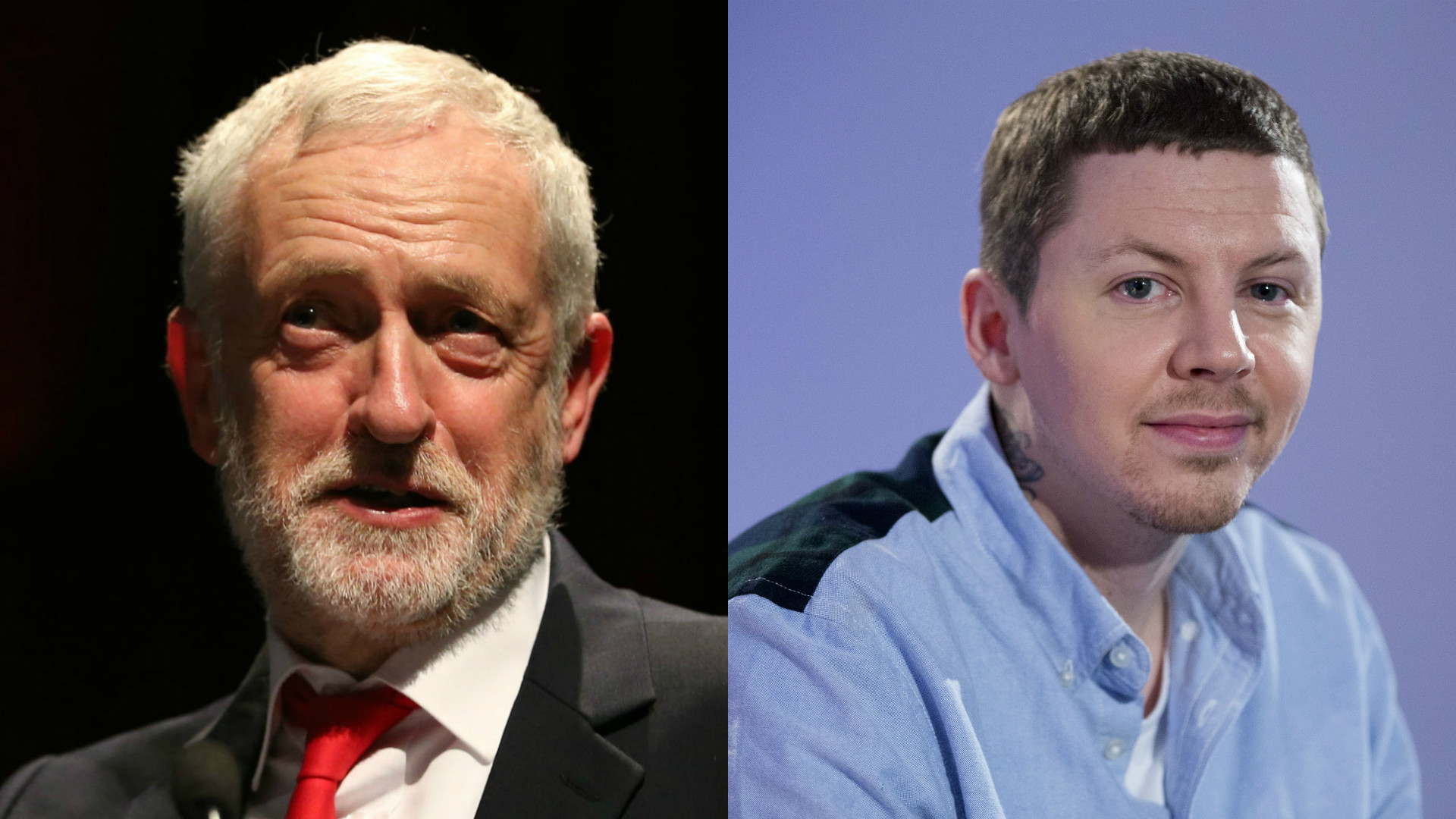 Professor Green urges fans to support Jeremy Corbyn in election