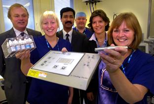 The League of Friends of Westmorland General Hostpital has unveiled a medical tattooing machine that is giving breast cancer patients renewed confidence
