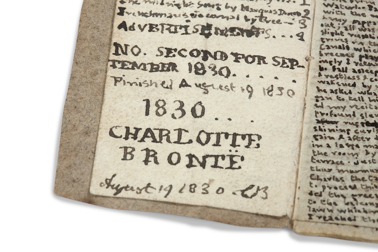 Charlotte Bronte book returns ‘home’ after museum’s £511,000 auction success