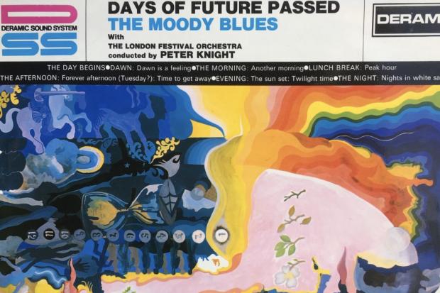 Days Of Future Passed by The Moody Blues, on Deram records