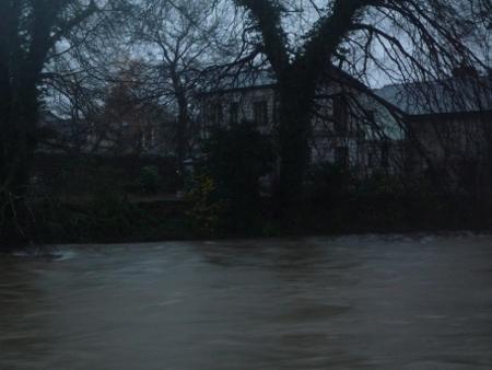 The fast flowing River Kent, Kendal. Sent in by Stuart Jones.