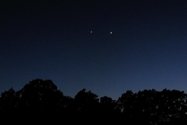 BLAZING: Venus is the brightest of the planets this week and can be spotted outside of any heavily-polluted areas