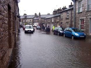 Ann Street flooding by Rob Tidd.