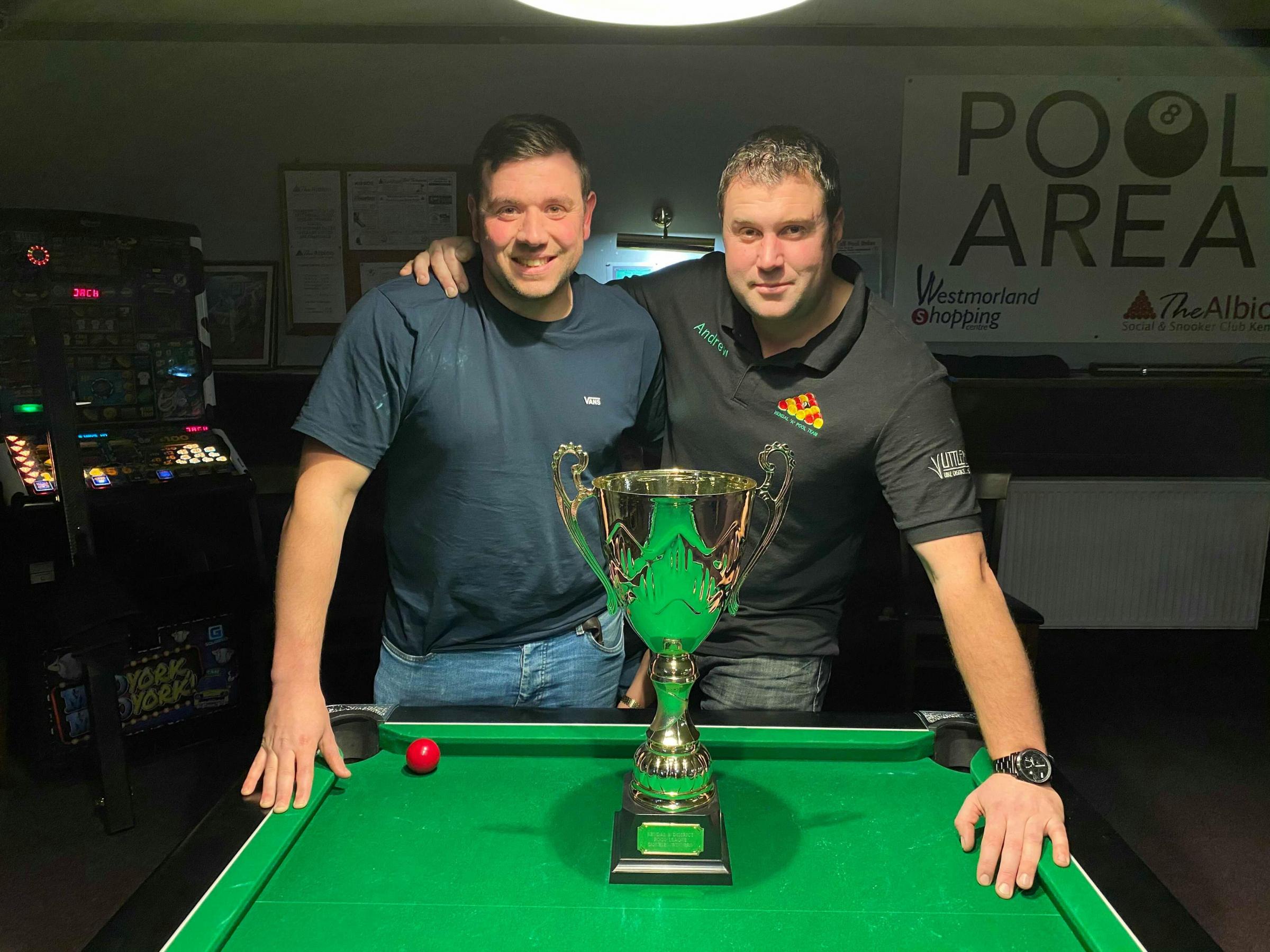 Armitstead and Burrow win District Doubles pool tournament The Westmorland Gazette