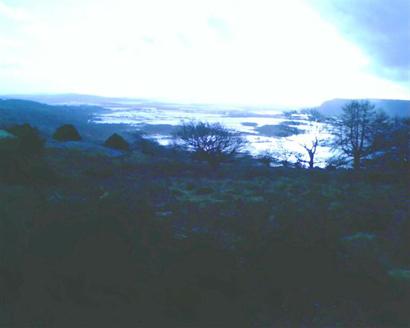The Lyth Valley from Helsington Barrows 14.00hrs 20th November 2009., by Vin Cahill.