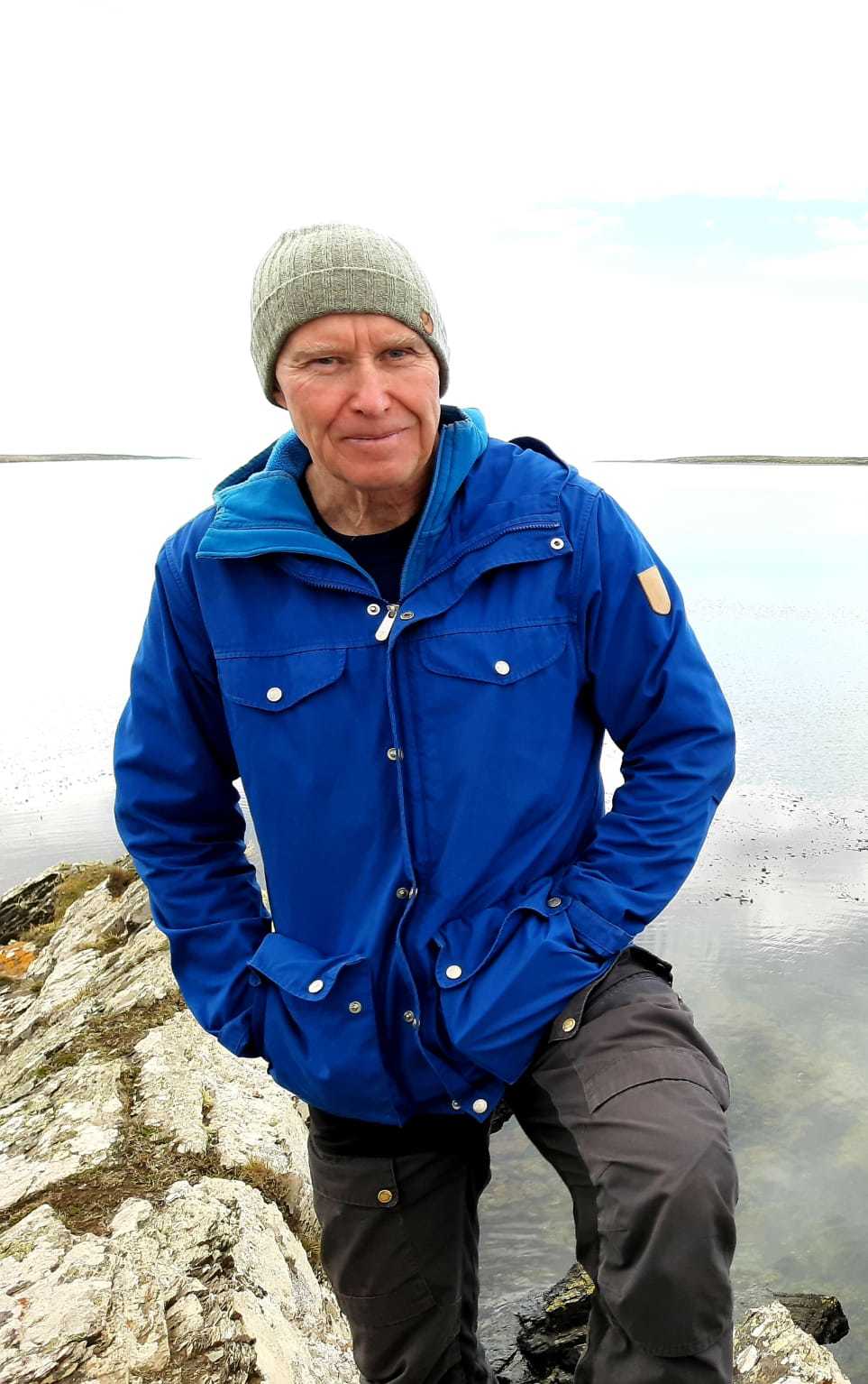 PICTURED: Mountaineer Alan Hinkes OBE, who has been made patron of Mountain Rescue Search Dogs