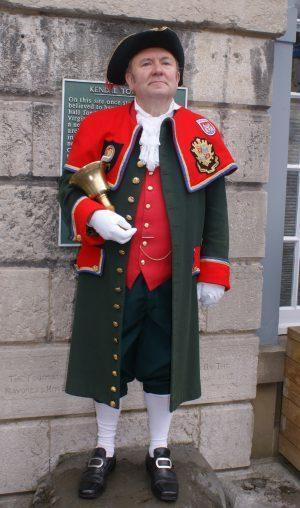 John Bateson was appointed Kendal town crier in 2019