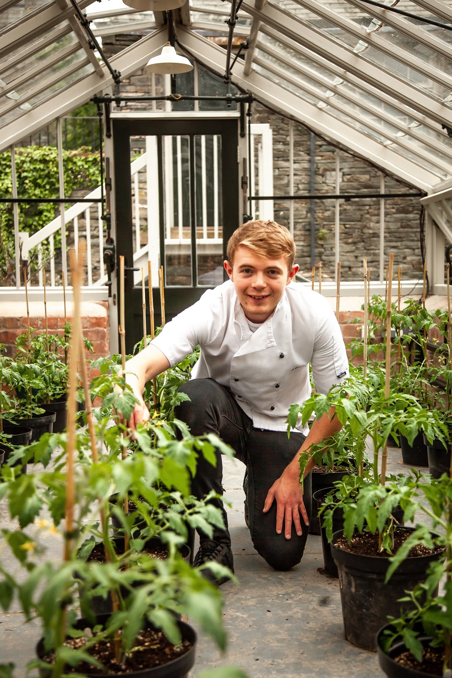 GROW: Jake Winter, growing ingredients in the Victorian Walled Garden, Lingholm Estate